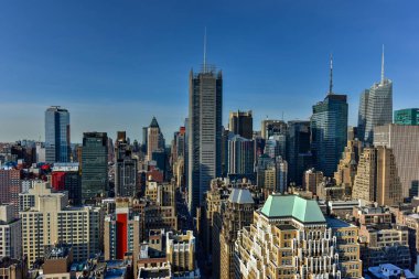 New York şehrinin silüeti