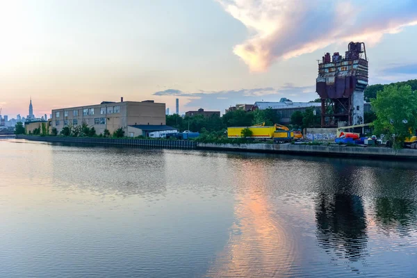 Newtown Creek, Nowy Jork — Zdjęcie stockowe