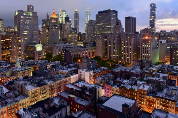 Vista del horizonte de Manhattan —  Fotos de Stock