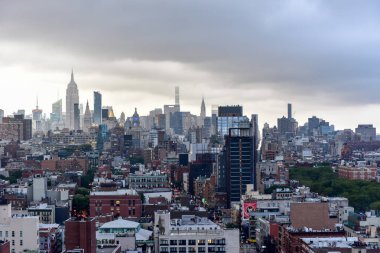 Manhattan skyline görünümü