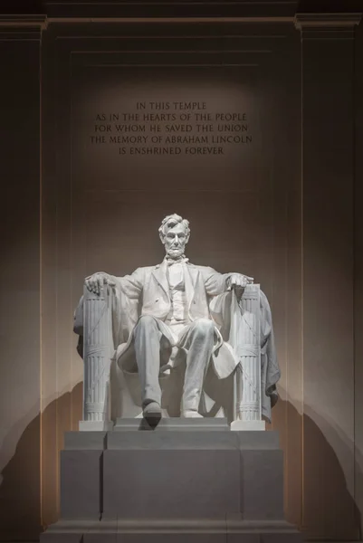 Лінкольн пам'ятник - Вашингтон, округ Колумбія — стокове фото