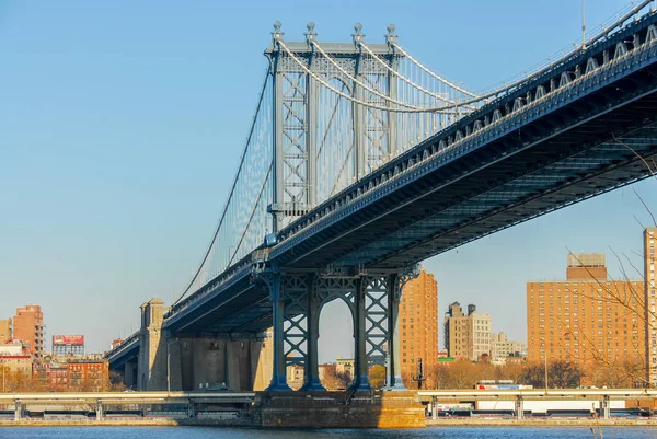 Manhattan Bridge - Nyc — Stockfoto