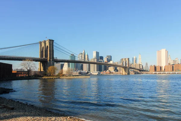 Brooklyn Bridge - Nyc — Zdjęcie stockowe