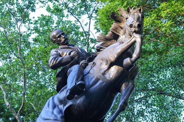 Jose Marti anıt - New York City — Stok fotoğraf