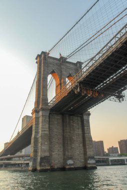 new york city - Brooklyn Köprüsü'nün