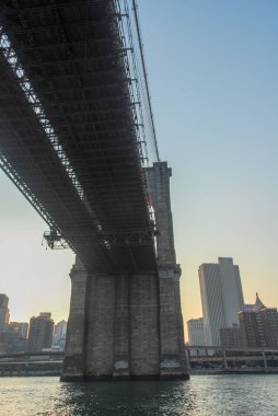 new york city - Brooklyn Köprüsü'nün