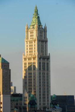 New York şehrinin silüeti