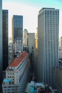 New York şehrinin silüeti