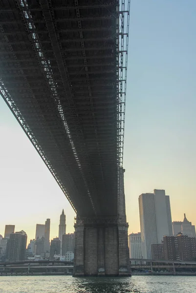 Puente de Brooklyn - Nueva York — Foto de Stock