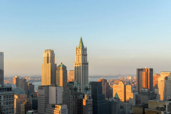Нью-Йорк місто горизонт — стокове фото