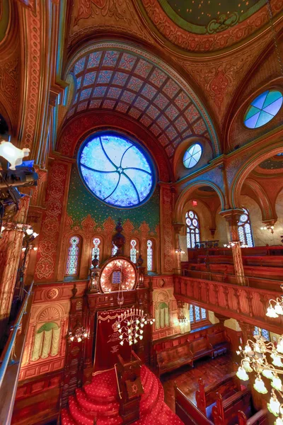 Eldridge Street synagoga - New York City — Stockfoto