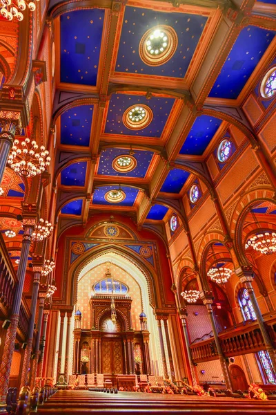 中央犹太教堂-纽约城 — 图库照片