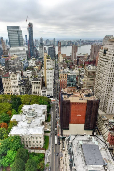 New York City Downtown Skyline — Stock Photo, Image