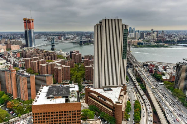 Skyline del centro di New York — Foto Stock