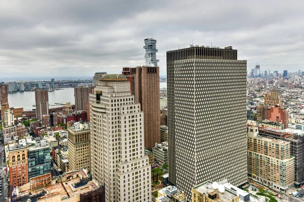 Skyline del centro di New York — Foto Stock