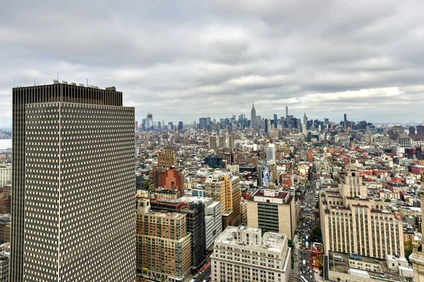 New York City centrum skyline — Stockfoto