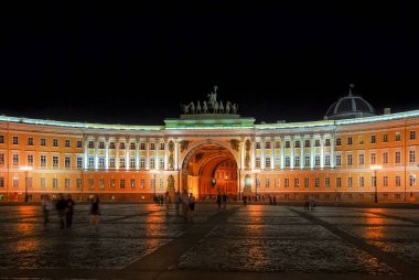 Saray Meydanı - Saint Petersburg, Rusya Federasyonu