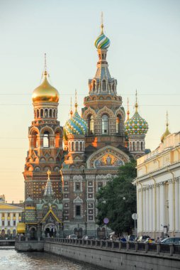 Kilise Savior dökülen kan - Saint Petersburg, Rusya Federasyonu