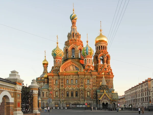 Igreja do Salvador em Sangue Derramado - São Petersburgo, Rússia — Fotografia de Stock
