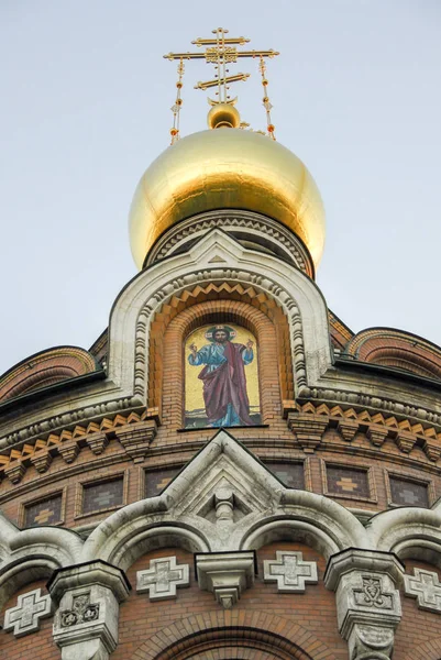 Iglesia del Salvador sobre la Sangre derramada - San Petersburgo, Rusia —  Fotos de Stock