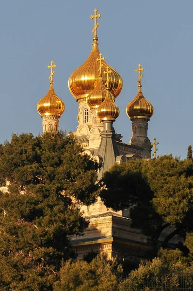 Saint Mary Magdalene - Jerusalem, Israel — Stockfoto