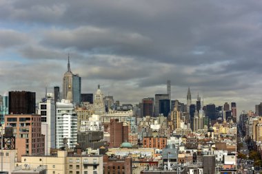 New York şehrinin silüeti