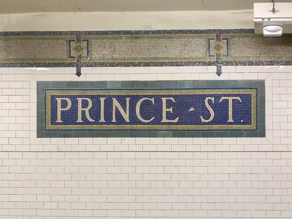 Estação de metrô Prince Street — Fotografia de Stock