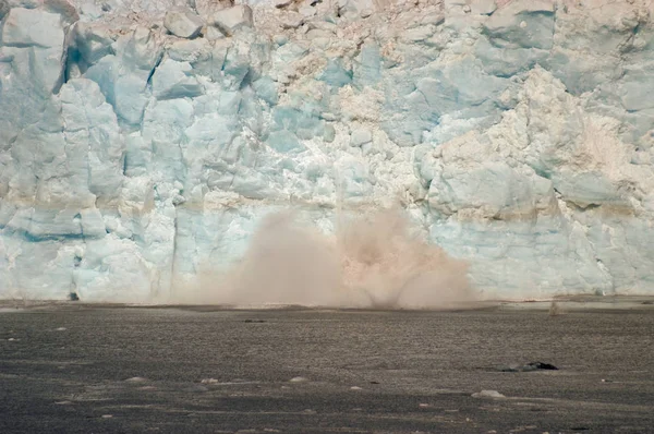 Hubbard lodowiec - Alaska — Zdjęcie stockowe