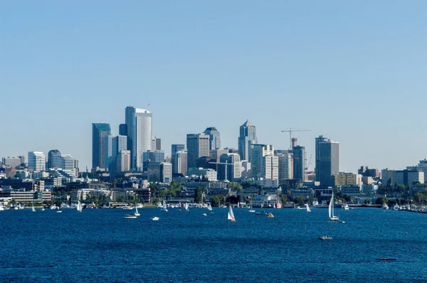 Horizonte de Seattle —  Fotos de Stock