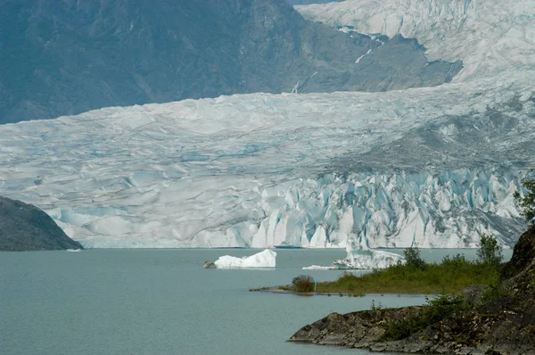 Ghiacciaio Mendenhall - Alaska — Foto Stock