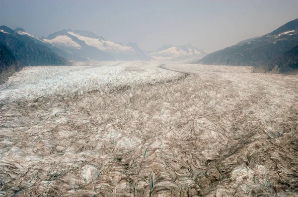 Ghiacciaio Hubbard - Alaska — Foto Stock