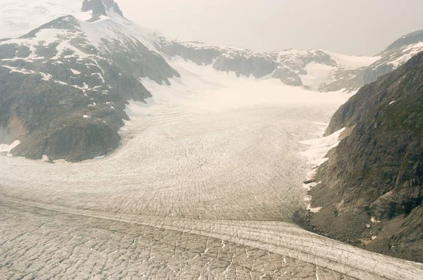 Льодовик Хаббарда - Аляска — стокове фото