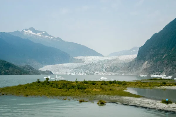 Mendenhall Glacier - Alaska — Zdjęcie stockowe