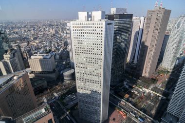 Tokyo siluetinin - Japonya