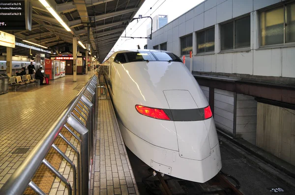 Shinkansen hızlı tren - Japonya — Stok fotoğraf