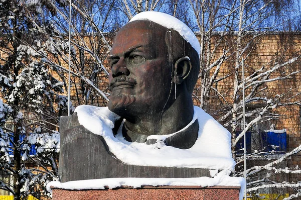 Погруддя Леніна - Москва, Російська Федерація — стокове фото