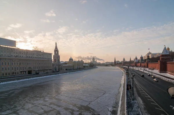 Кремлевская стена - Москва, Россия — стоковое фото
