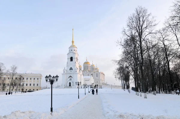 Kathedrale Mariä Himmelfahrt - Wladimir, Russland — Stockfoto