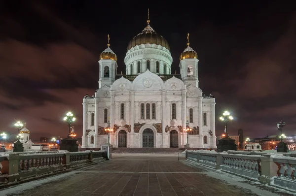 Katedralen Kristus Frälsaren - Moskva, Ryssland — Stockfoto