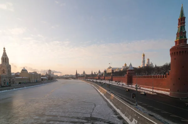 Кремлевская стена - Москва, Россия — стоковое фото