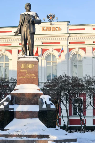 Памятник Ленину - Владимир, Россия — стоковое фото
