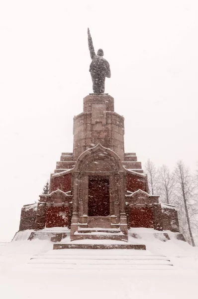 Leninmonumentet - Kostroma, Ryssland — Stockfoto