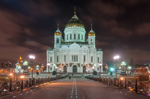 Katedralen Kristus Frälsaren - Moskva, Ryssland — Stockfoto
