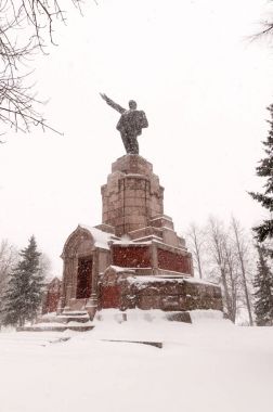 Lenin anıt - Kostroma, Rusya Federasyonu