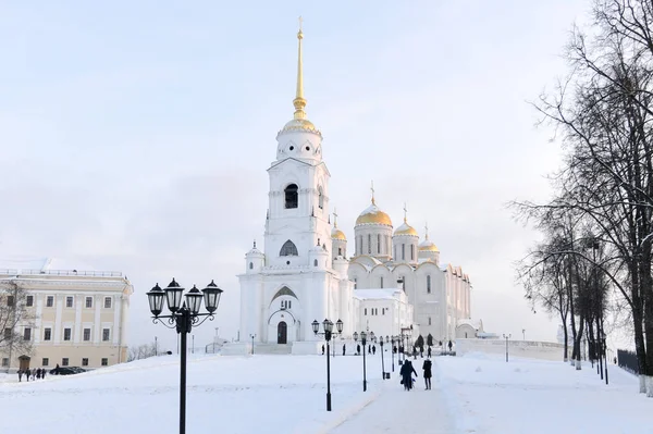 Kathedrale Mariä Himmelfahrt - Wladimir, Russland — Stockfoto