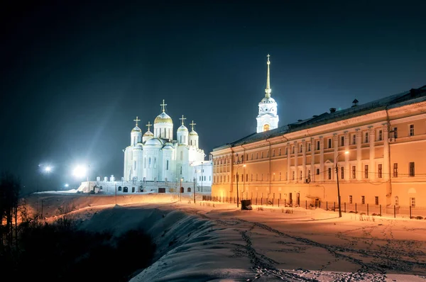 Kathedrale Mariä Himmelfahrt - Wladimir, Russland — Stockfoto