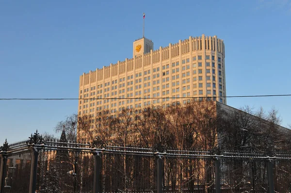 Casa Blanca Moscú, Rusia — Foto de Stock