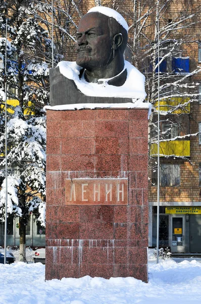 Busto de Lenin - Khimki, Rusia — Foto de Stock