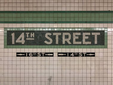 14th street metro istasyonu - New York City
