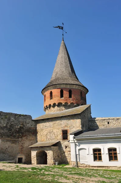 Fortaleza de Kamenetz-Podolsk antiga - Ucrânia — Fotografia de Stock